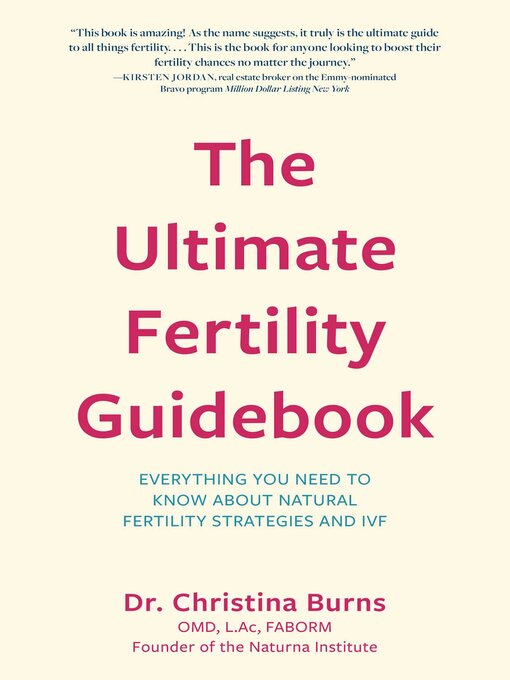 Title details for Ultimate Fertility Guidebook by Christina Burns - Available